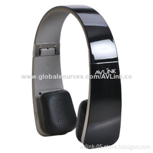 APT-X-supported Foldable Bluetooth 4.0 Stereo Headphones with High-sensitive Touch Control Panel
